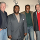 'The Wire' co-creators David Simon and Ed Burns with 'The Wire' stars Chad Coleman and Wendell Pierce